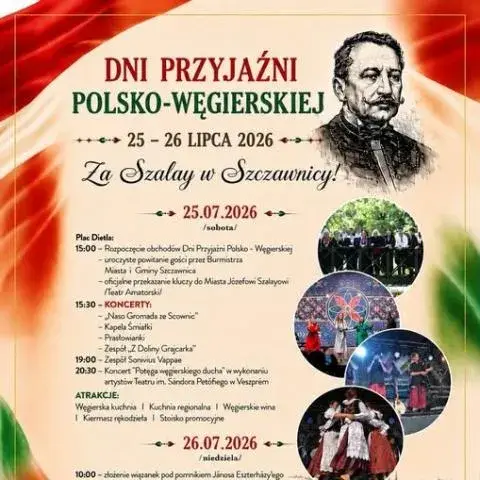 Dni Przyjaźni Polsko-Węgierskiej „Za Szalay” 2026 w Szczawnicy