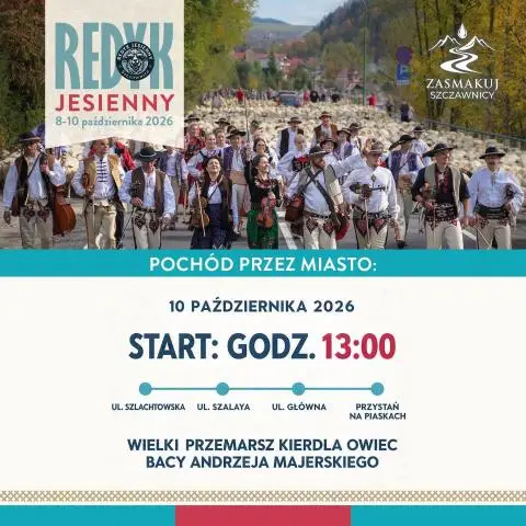 Organizacja Redyku Jesiennego w Szczawnicy - 10 października
