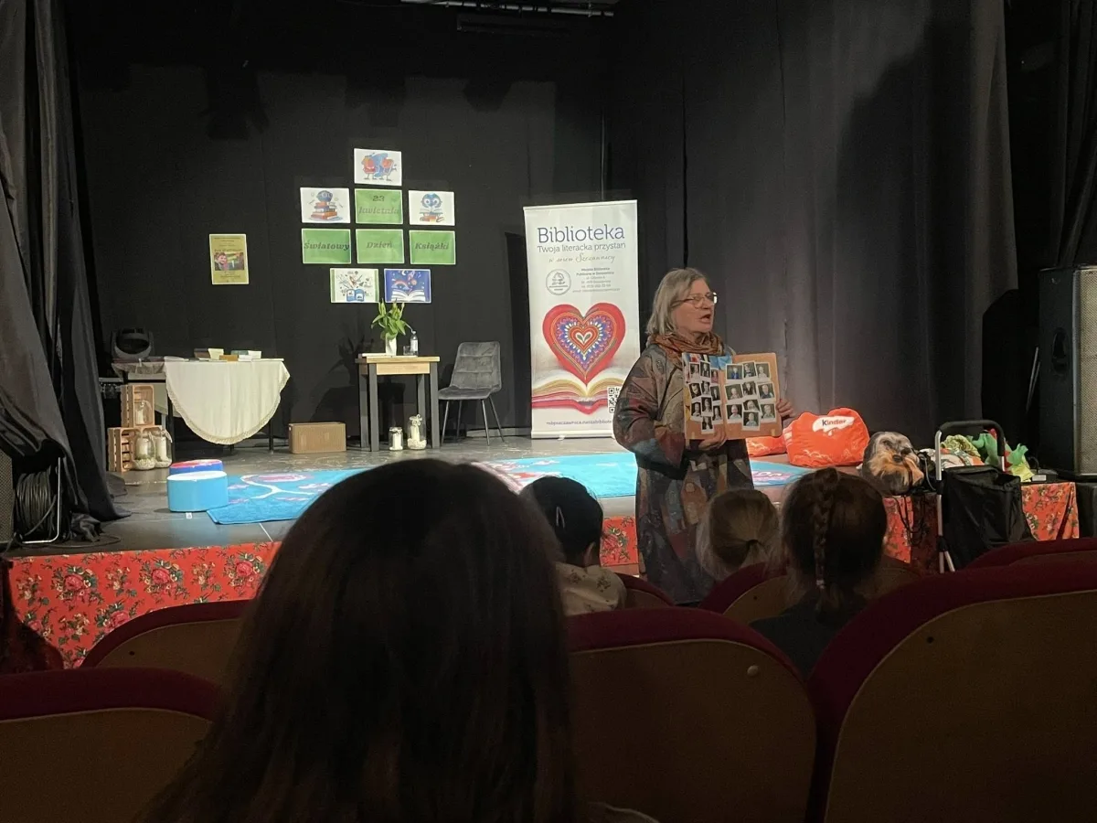 Spotkanie z autorką Ewa Stadtmüller w bibliotece