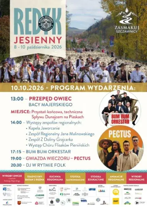 Wielka kulminacja Redyku Jesiennego w Szczawnicy