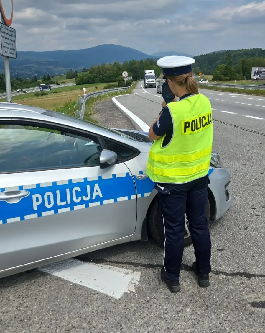 Akcja „Prędkość” w powiecie nowotarskim - 69 skontrolowanych pojazdów