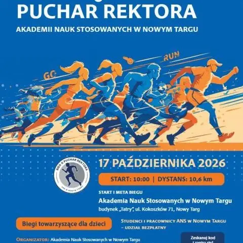 X edycja Biegu o Puchar Rektora ANS w Nowym Targu