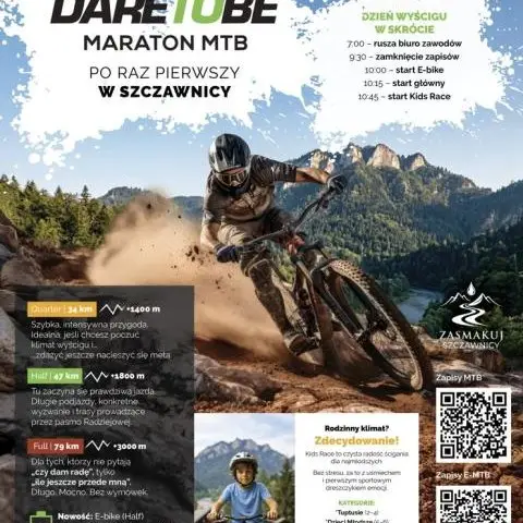 DareToBe Maraton MTB zbliża się do Szczawnicy - 5 września