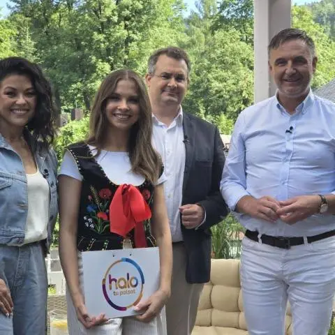 Program 'Halo tu Polsat' zrealizowany w Szczawnicy