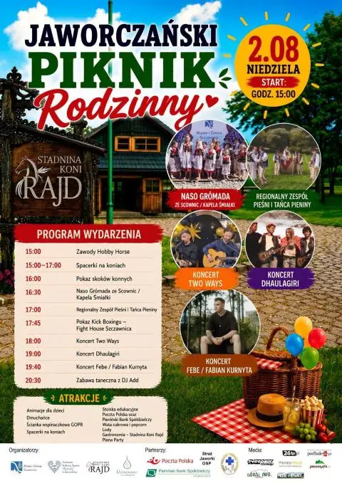 Jaworczański Piknik Rodzinny w Stadninie Koni Rajd