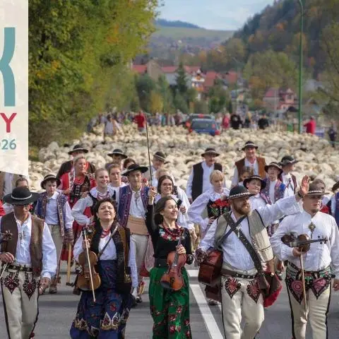 Redyk Jesienny w Szczawnicy - największe pasterskie wydarzenie w Polsce