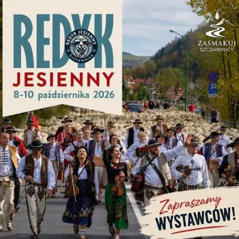 Dzierżawa stoisk handlowych podczas „Redyku Jesiennego 2026” w Szczawnicy