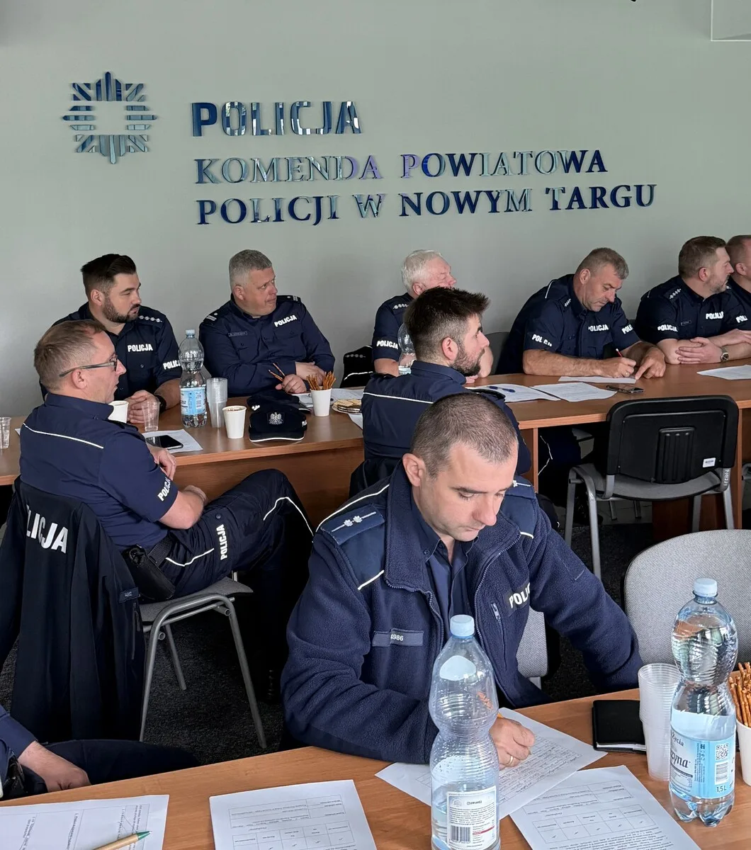 Szkolenie na temat Krajowej Mapy Zagrożeń Bezpieczeństwa w Nowym Targu